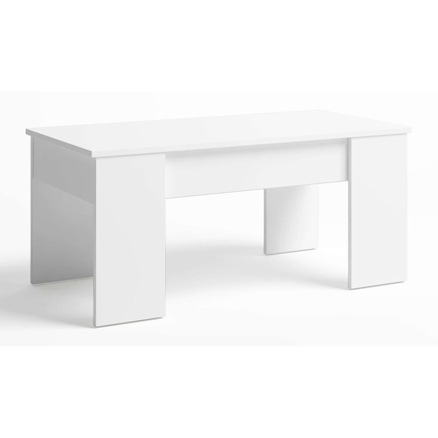 MESA CENTRO ELEVABLE "LOW" - BLANCO MATE_1