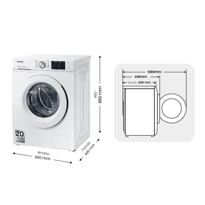 LAVADORA SAMSUNG WW11BBA046TWEC_1