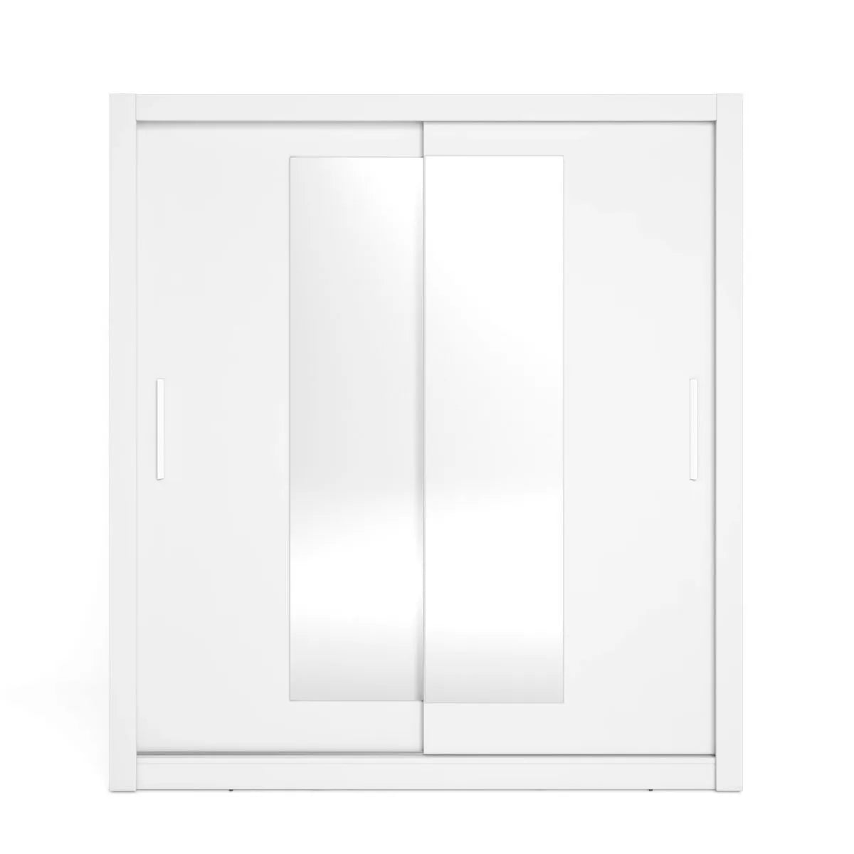 ARMARIO 2 PUERTAS CORREDERAS CON LUNAS SAVA | 182x201 - BLANCO MATE_1