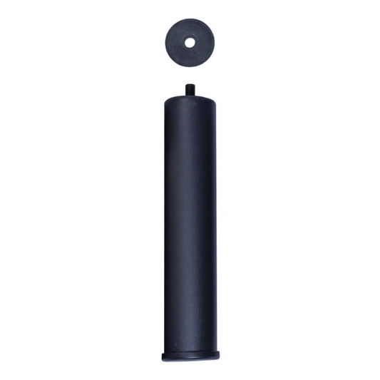 1 UNIDAD PATA METÁLICA PARA BASES TAPIZADAS | Ø-5CM | ROSCA M-10 | ALTURA 25CM